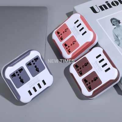 4usb Conversion Plug Foreign Trade USB Outlet Converter New Conversion Plug