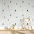  3D stereo wall stick wallpaper adhesive bedroom sweet cartoon decorate children room wallpaper dado stickers look cute