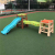 Children's Physical Training Combination Climbing Ladder Kindergarten Outdoor Sensory Training Equipment Plastic Climbing Frame Balance Beam