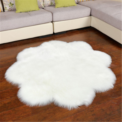 European-Style Plum Carpet Plush Flower Blanket Home Full-Shop Living Room Decoration Bedroom Bay Window Can Be Wholesale