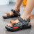 Boys Sandals Summer 2021 Summer New Fashion Medium and Large Kids Shoes Boy Beach Shoes Children's Sandals Soft Bottom Wholesale