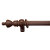 Factory Direct Supply High Quality Solid Wood Wooden Curtain Rod Roman Rod