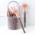 High-End Rhinestone-Encrusted Makeup Brushes 12 Sets Hot Sale Factory Direct Sales Stick-on Crystals Eyebrow BrushMakeup