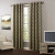 Curtain Finished Hotel Living Room Bedroom Curtain Figured Cloth Material Perforated Curtain Hoop Craft