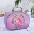 Cross-Border New Arrival Cosmetic Bag Fashion Eyebrow Pencil Colorful Laser Unicorn Wash Cosmetic Case Three-Piece Storage Bag