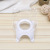 Cartoon Cat Ear Cat's Paw Bottom Single Bowl Dogs and Cats Pet Food Basin Stable Protection Spine Tilt Pet Bowl Factory Spot