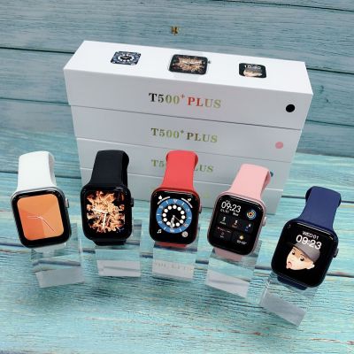 T500 + plus New Smart Bluetooth Calling Watch Blood Pressure and Heart Rate Pedometer Large Screen Watch