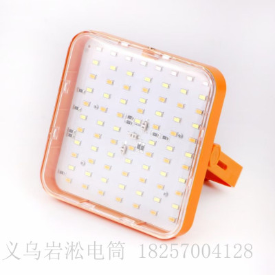 Portable Portable Solar Charging Integrated Flood Light Work Light Outdoor LED High-Power Camping Floodlight