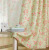 Idyllic Small Floral Series White Silk Shade Cloth Living Room Bedroom Balcony Curtain Happy Greenhouse