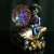 Popular Resin Crafts Magic Pillow Skull Head Decoration New Exotic Creative Fashion Crystal Luminous Magic Ball