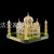 Crystal Model Building Crafts Tourism Commemorative Gift India Taiji Mausoleum Middle East Daily Necessities