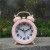 Candy Color Spherical Double Bell Alarm Clock Fashion Clock Stereo Digital Desk Clock Fashion Modern Lazy Clock