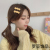 Japan and South Korea Cute Children Student Cream Star Hairpin Female Sweet Loving Heart Side Clip Fringe Bobby Pin Top Clip Headdress