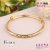 10 Yuan Ornament Wholesale Vietnam Placer Gold Bracelet Female Golden Yellow Simulation Gold Bracelet Simple Bracelet Bracelet Cloth Fade