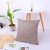 Factory Wholesale Plain Burlap Pillow Solid Color Linen Backrest Sofa Cushion Can Be Customized Advertising Gifts