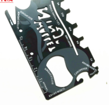 Card Outdoor Camping Survival Card Tool