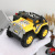 Cartoon Educational Electric Dumptruck Children's Stunt Car Flip Toy Car Electric Toy Car 1-5 Yuan Stall