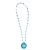 Luminous Children's Necklace LED Flash Acrylic Beads Pendant Stall Hot Toy Push Scan Code Small Gift