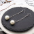 Korean Style Fashion Simple Pearl Earrings Elegant Wild Earrings Women Classic Hot Selling Product Ear Rings Factory Wholesale