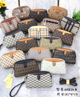 Fashion Women's Bag 2022 New Fashion Clutch Bag Change and Key Small Bag Mobile Phone Bag Crossbody