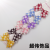 Korean Style Girl Bow Stainless Barrettes Sweet Elegance Jelly Color Bangs Summer New Edge Hair Accessories Headdress