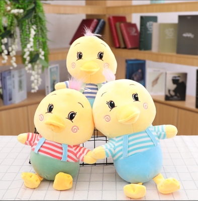 Cute Plush Duck Toy Ragdoll Small Yellow Duck Sleeping Doll Pillow Children's Birthday Gifts Girls' Doll