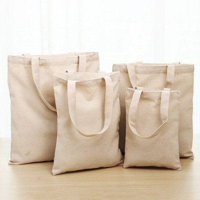 Factory Customized Student Advertising Shopping Cotton Bag Artistic One-Shoulder Canvas Bag Enterprise Promotional Portable Canvas Bag