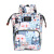 Wholesale Custom Printed Cartoon Mummy Bag Multi-Functional Women's Backpack Mother Bag Large Capacity Baby Bag