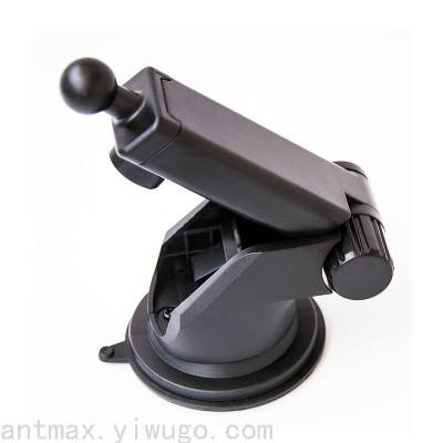 Car Dashboard Windshield Glass Suction Tray Stretchable Two Segments Telescopic Suction Cup Bracket