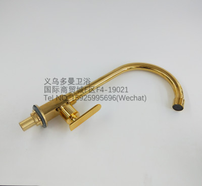 Alloy Kitchen Faucet Gold-Plated Kitchen & Bathroom Hardware