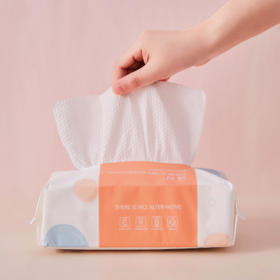 Futian-Extractable Face Towel Disposable Travel Towel Baby Wet and Dry Use Cotton Pads Paper for Beauty Use