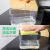 Hydraulic Box Detergent Liquid Storage Box Kitchen Scouring Pad Sponge Head Universal Push-Type Automatic Liquid Outlet Box