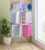 A496 Coat Rack Floor Assembly Iron Clothes Rack Bedroom Living Room Home Economical Storage Clothes Hanger