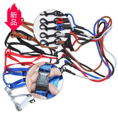 Processing Customized Pet Supplies Hand Holding Rope Dog Chest and Back Nylon Dog Rope Amazon Pet Collar