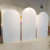 2021 wedding party supplies White Pink Stand PVC U-shape arc