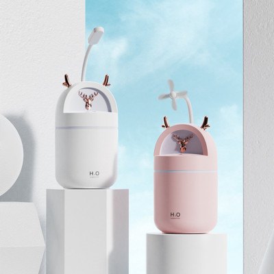 Cross-Border Yilu You Cute Pet Mini Humidifier USB Colorful Night Lamp Home Office Mute Air Humidifier