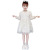 2021 Spring New Children's Dress Children's Clothing Middle and Big Children Lace Gauzy Dress Girls Korean Style Fashion Princess Dress