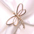 Ornament Insect Cross-Border Hot Selling Shell Dragonfly Metal Table Napkin Ring Hotel Supplies