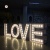 Wedding Stage Decoration Backdrop Giant Acrylic LED Sign Let