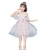 Children's Clothing 2021 Summer New Girls' Korean Mesh Dress Medium and Big Children's Fashionable Long Dress Lace Princess Dress
