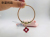 A small flower accessories pendant bracelet junior high school jewelry bracelet ornaments gold