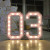 Wedding Party Decoration Led Letters Lights Sign White 3D Ac