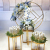 Amazon Hot Sell Round Metal Circle Stand backdrop for weddin