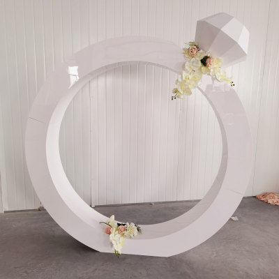 Wedding Supplies Acrylic Wedding Event Decorations Backdrop