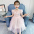 Girls' Princess Dress Summer 2021 New Fashionable Korean Style Children's Skirt Summer Dress for Little Girls Mesh Dress