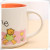 Cartoon Cup Cute Ceramic Mug Kid's Mug Milk Cup Breakfast Cup Couple's Cups