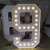 Wedding Party Decoration Led Letters Lights Sign White 3D Ac