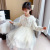 Girls' Spring Clothes Dress 2021 New Trendy Mesh Fashionable Children's Clothing Girl Internet Hot Long Sleeves Princess Skirt