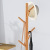 Coat Rack Floor Bedroom Bamboo Easy Hanging Cloth Rack Household Storage Pannier Bag Solid Wood Storage Rack Space Saving