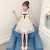 Girls' Dress Summer Dress 2021 New Western Style Girls' Lace Princess Dress Kids' Skirt Children's Clothing